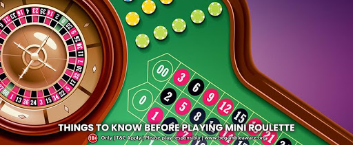 Things to know before playing mini Roulette